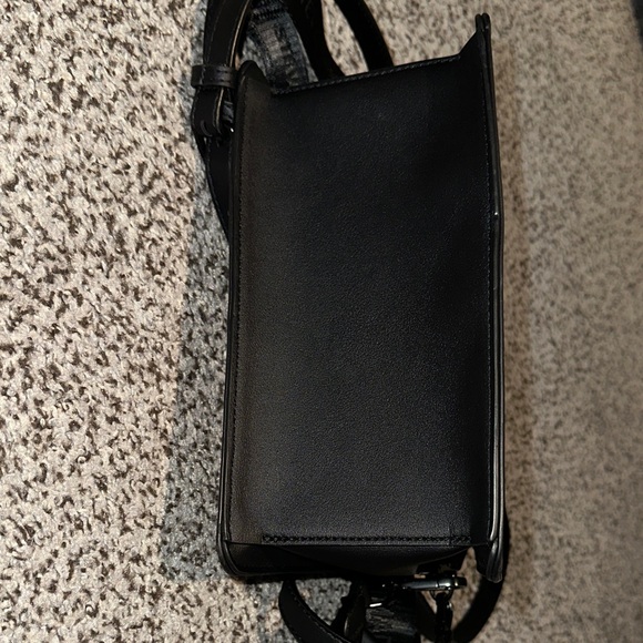 Steve Madden Leopard Print Crossbody Bag with Black Accents - Picture 10 of 10